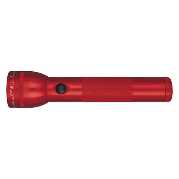 102-000-240 RED - MAGLITE 2-CELL D XENON FLASHLIGHT